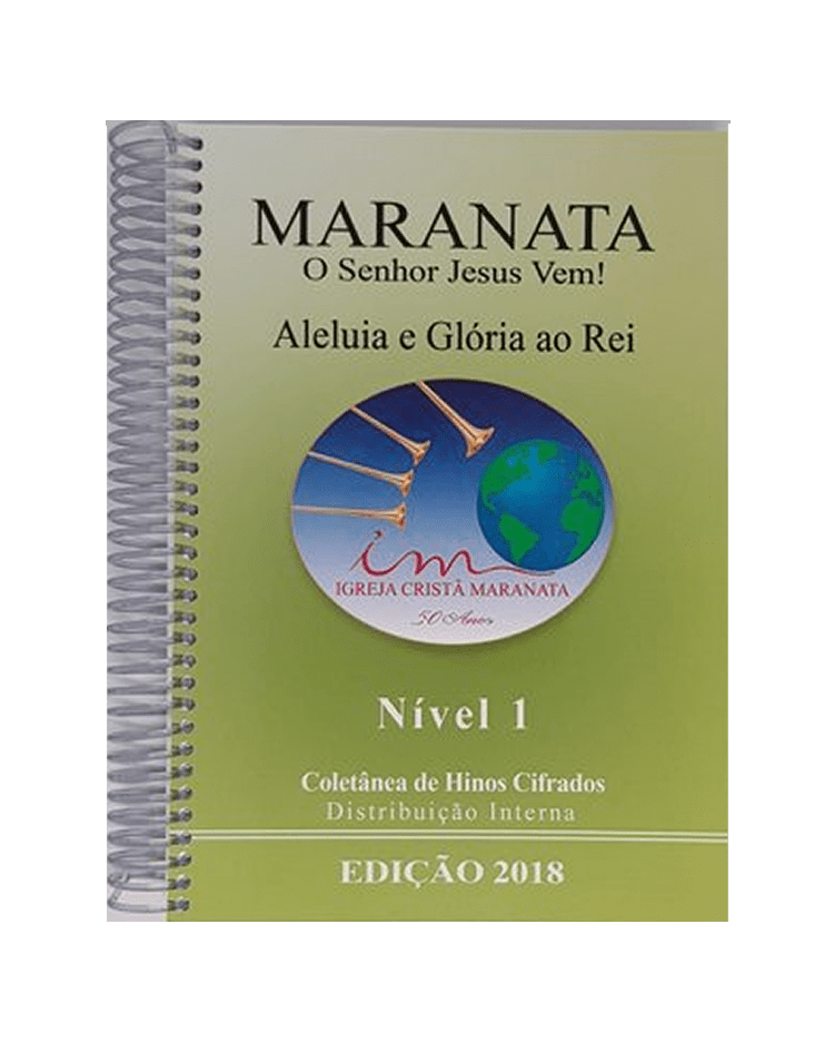 Coletânea CIFRADA NÍVEL 1 - Igreja Cristã Maranata - Edição 2018